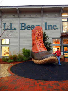 LL Bean flagship store in Freeport, Maine