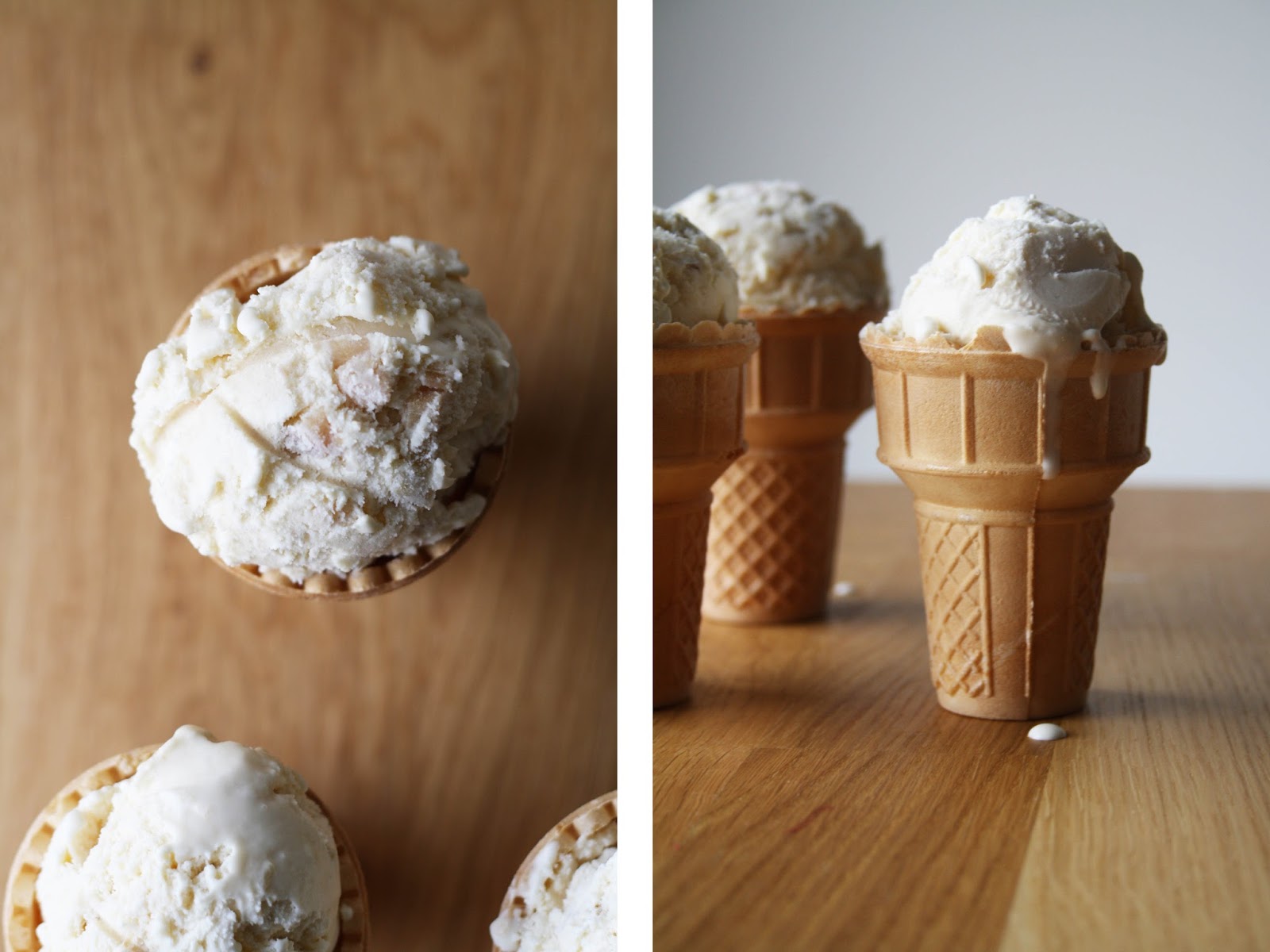 Sevengrams GINGER RHUBARB ICE CREAM