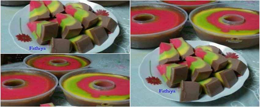 Resep Puding Roti Warna Warni Enak Resep Puding Roti Warna Warni Enak