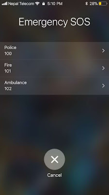 New way to Make Emergency SOS Call on iOS 11 using Power Button. Here's how 2 New way to Make Emergency SOS Call on iOS 11 using Power Button. Here's how New way to Make Emergency SOS Call on iOS 11 using Power Button. Here's how