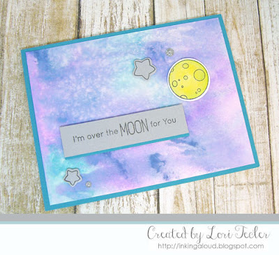 Over the Moon card-designed by Lori Tecler/Inking Aloud-stamps and dies from My Favorite Things Over the Moon card-designed by Lori Tecler/Inking Aloud-stamps and dies from My Favorite Things
