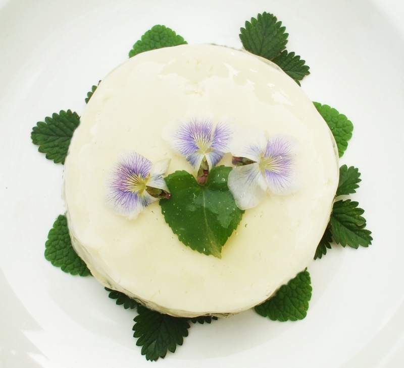 Cooking with Anne Edible Flowers in Aspic
