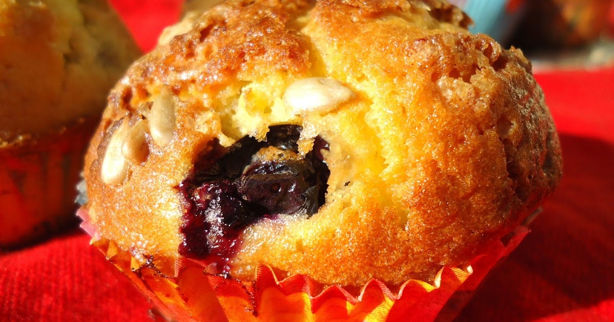 Emoção às Colheradas Muffins de Mirtilos e Banana