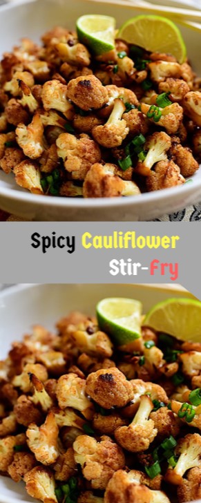 Spicy Cauliflower Stir Fry Spicy Cauliflower Stir Fry