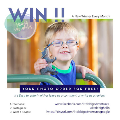 A Chance to Win! win a full refund on your kinder photography package