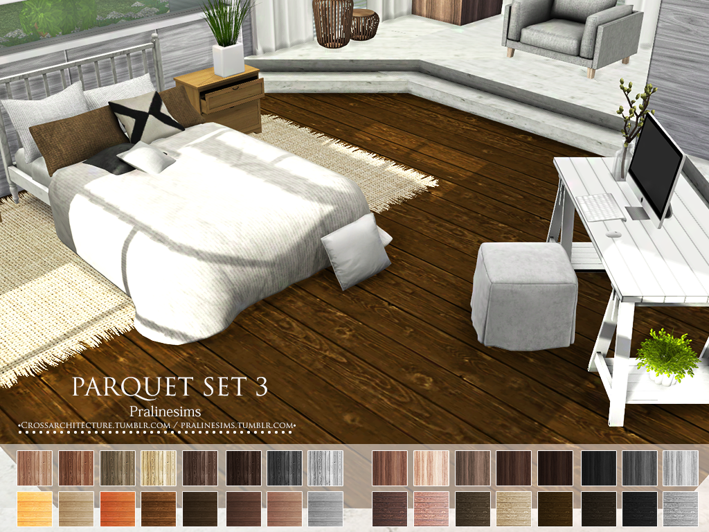 Sims 4 CC's The Best Walls & Floors by Cross Architecture / Pralinesims