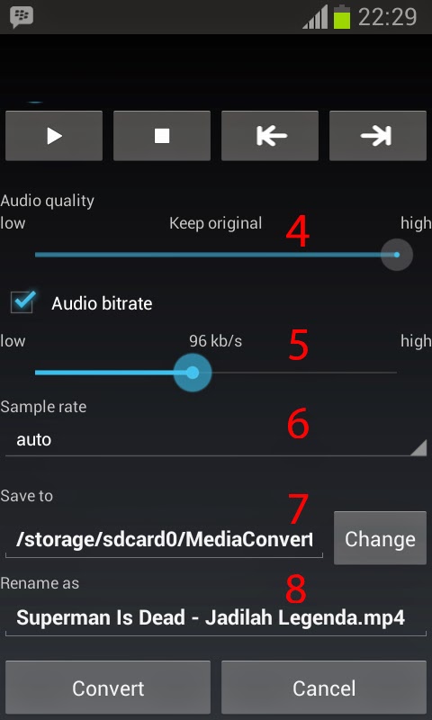 Tutorial : Merubah Mp4 menjadi Mp3 di Android Tutorial : Merubah Mp4 menjadi Mp3 di Android