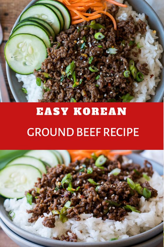 EASY KOREAN GROUND BEEF RECIPE - Harian 14