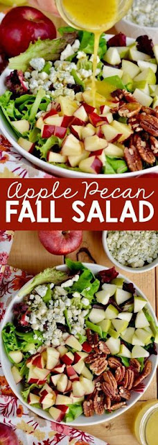 Apple Pecan Fall Salad Apple Pecan Fall Salad
