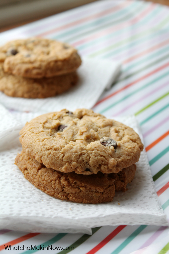 Grandma's Oatmeal Chocolate Chip Cookies - a classic, and always delicious! 