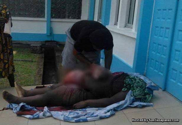 Video Ngeri Guna Pisau Cukur Belah Perut Wanita Mengandung! Monique Koumateke