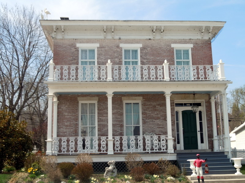 My Old Historic House Out and About in My Home Town, Clarksville, Mo.