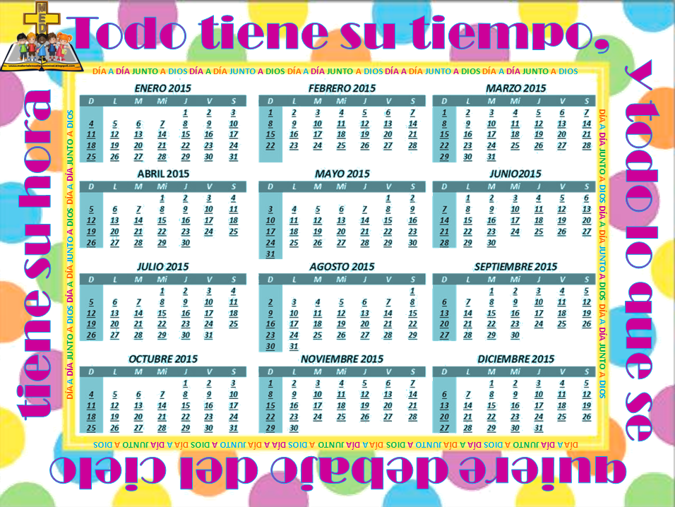 Calendarios cristianos 2016: ¡Imprime el tuyo ahora!
