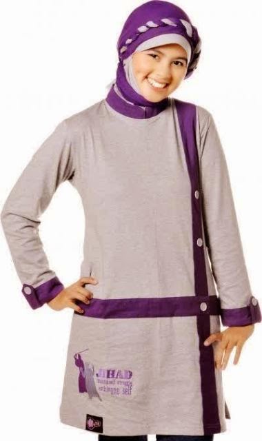 Baju senam muslim wanita remaja yang cantik dan syar'i Baju senam muslim wanita remaja yang cantik dan syar'i