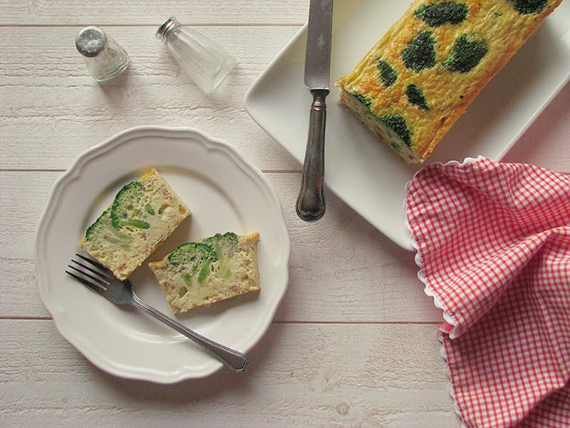 TERRINE AU BROCOLI ET AU JAMBON FUME Recettes BIO et faitmaison le