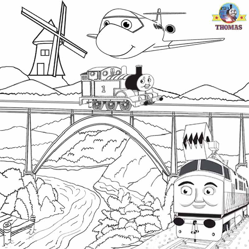 Thomas Coloring Pictures Pages To Print And Color Kids ...