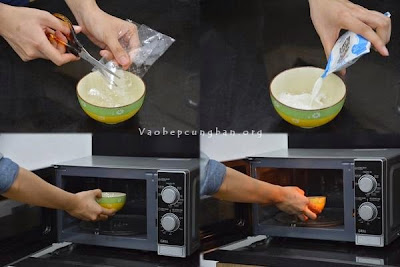 Cách làm kem trà xanh đậu đỏ