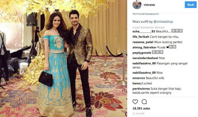 Nita Sofiani Nikah Dengan Aktor India, Beginilah Kehidupan Rumah Tangganya Walau Beda Agama