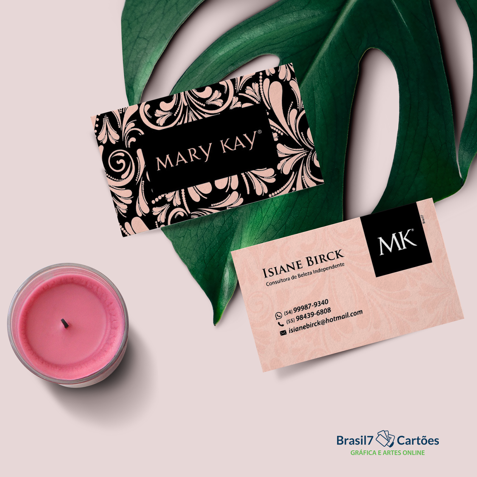 cartão de visita mary kay blog brasil7 cartões