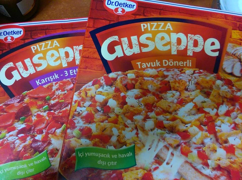 Zencefil Tasarım Evi Dr. Oetker Guseppe pizza deneyimimiz..