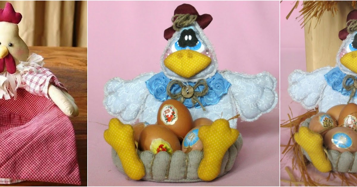 Aprende cómo hacer una gallinita para guardar los huevos en la cocina