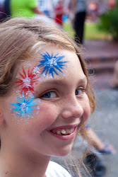 face paint july painting 4th fireworks fourth firework designs facepaint makeup cheek easy simple paintings eye days darling faces faced