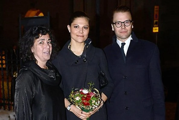 Crown Princess Victoria and Prince Daniel attended a memorial ceremony for the victims of the Holocaust