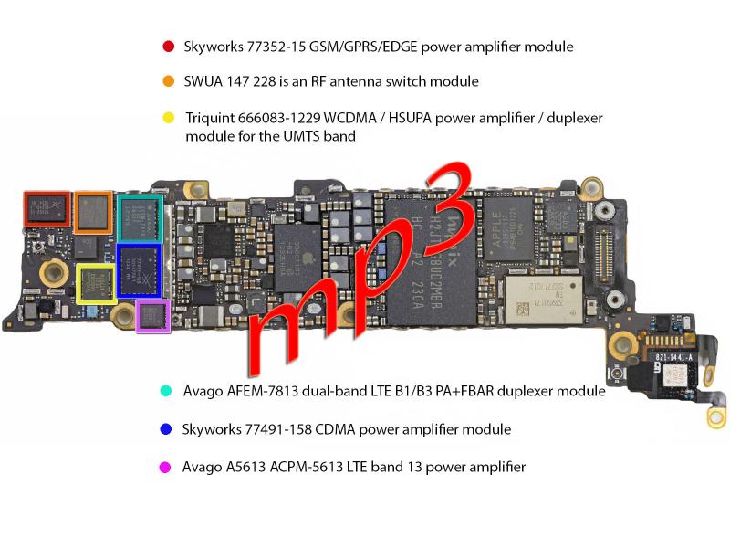 All About Mobiles Iphone Motherboard Layout With Parts 13608 | The Best