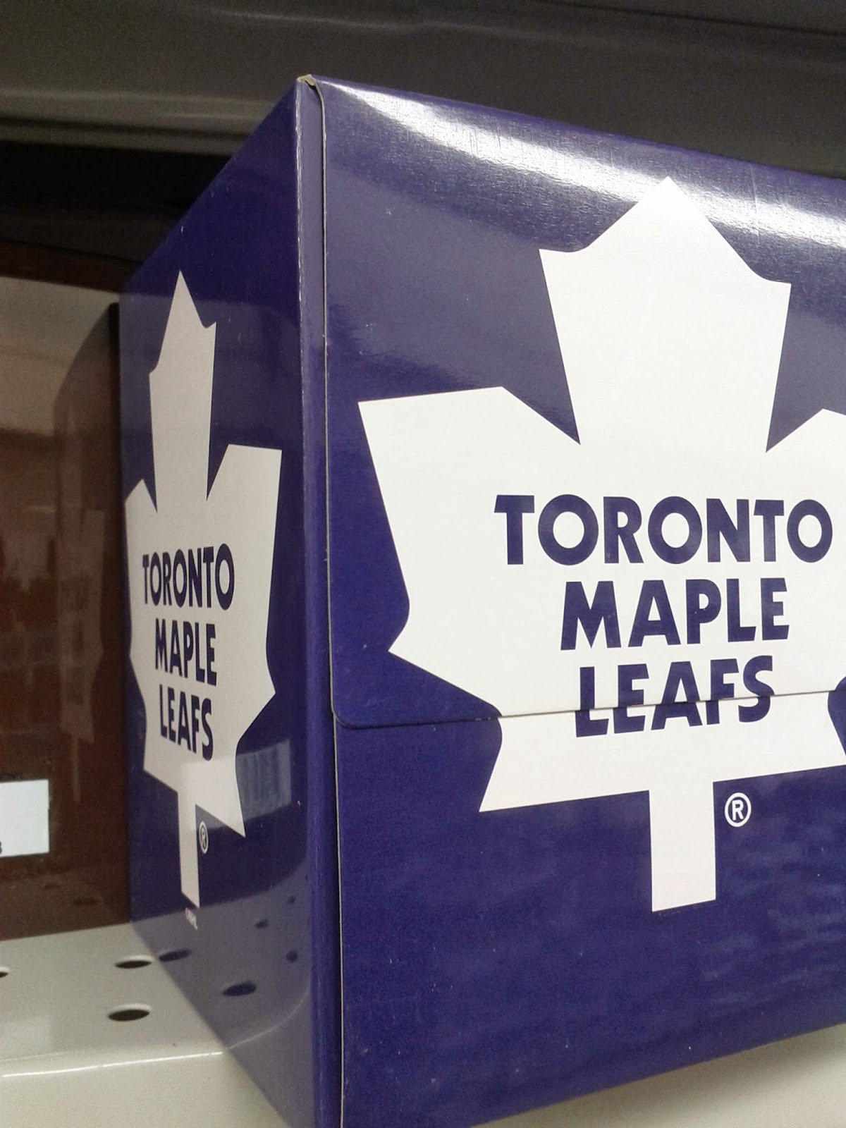 Toronto things Toronto Maple Leafs tissue boxes