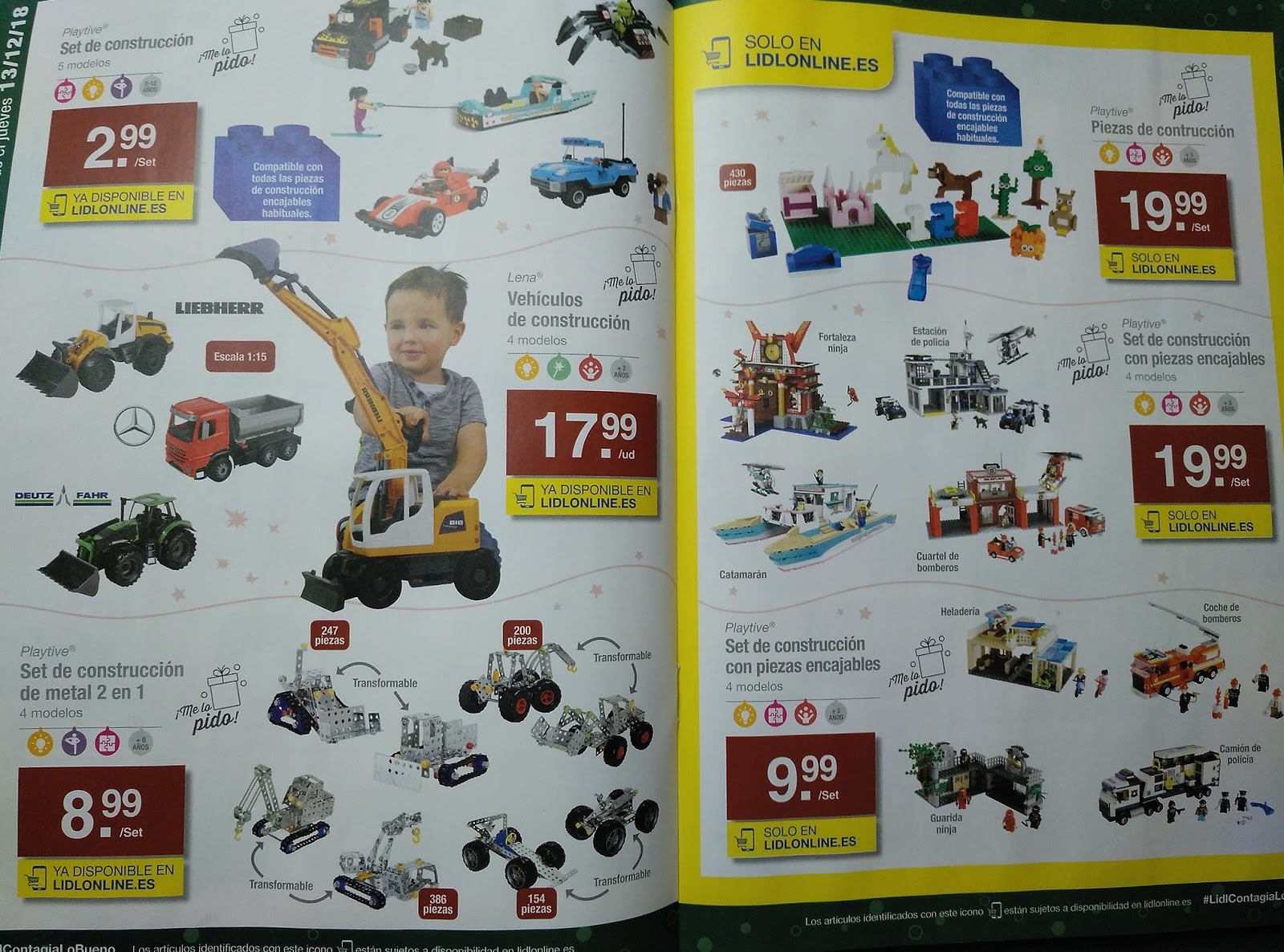 Catálogo juguetes Lidl 2018. — familia primero