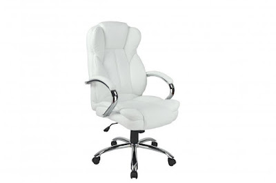 Main Product Photo High Back PU Leather Executive Office Desk Task Computer Chair w/Metal Base O18
