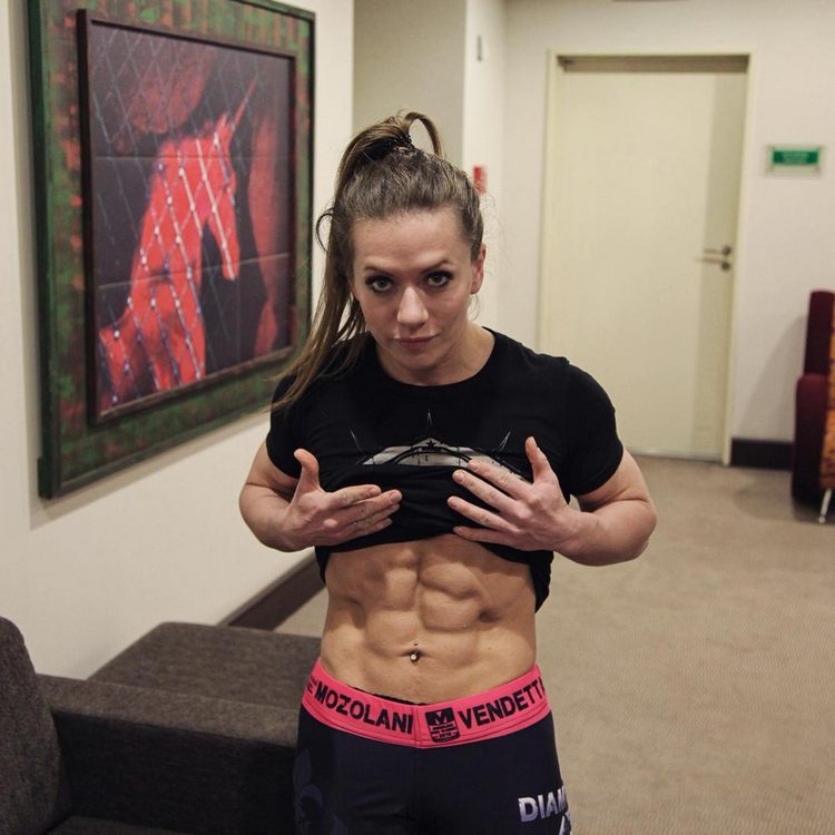 IFBB Women's Physique Pro Olga Belyakova Strong Girl Abs