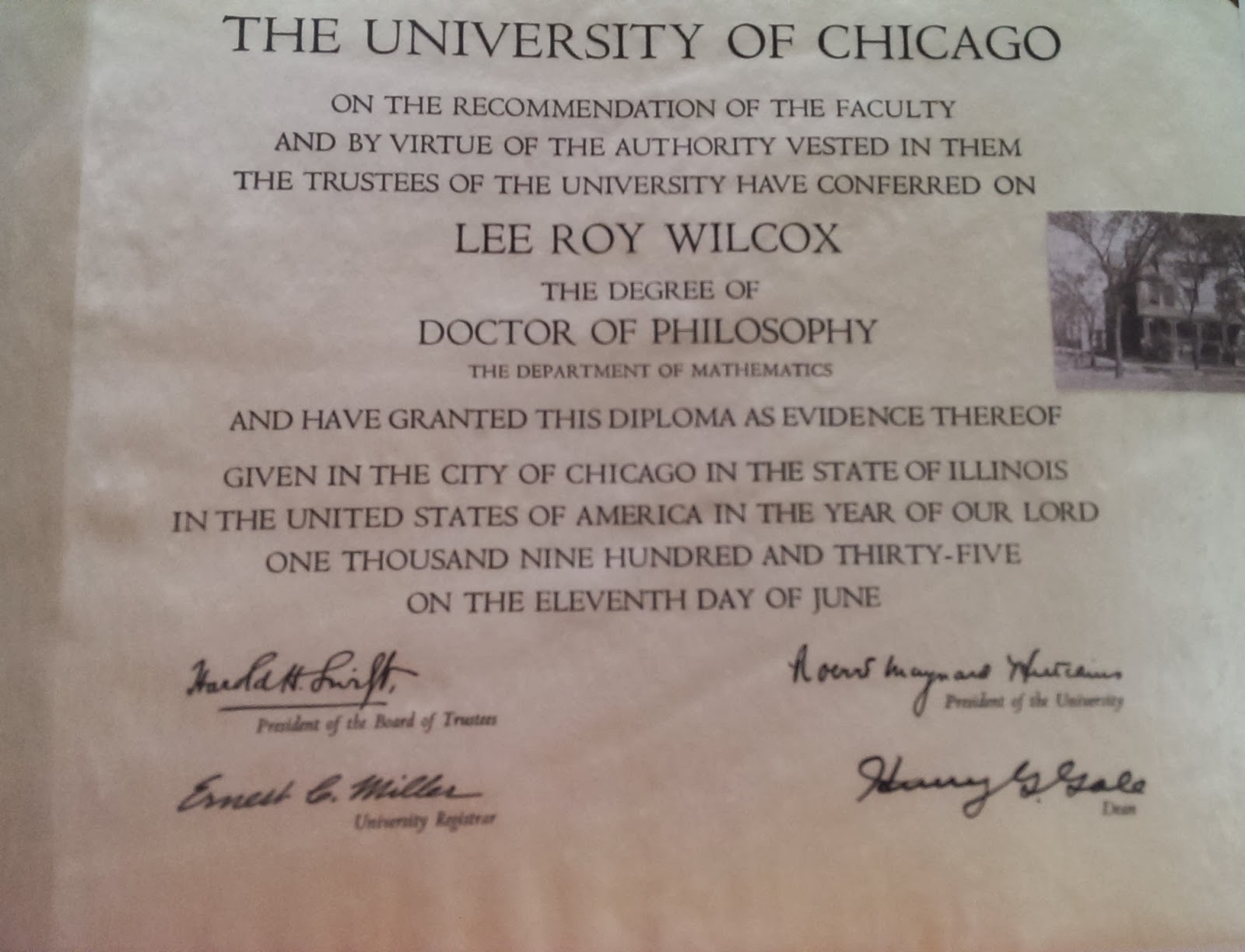 Doctoral dissertation reading committee