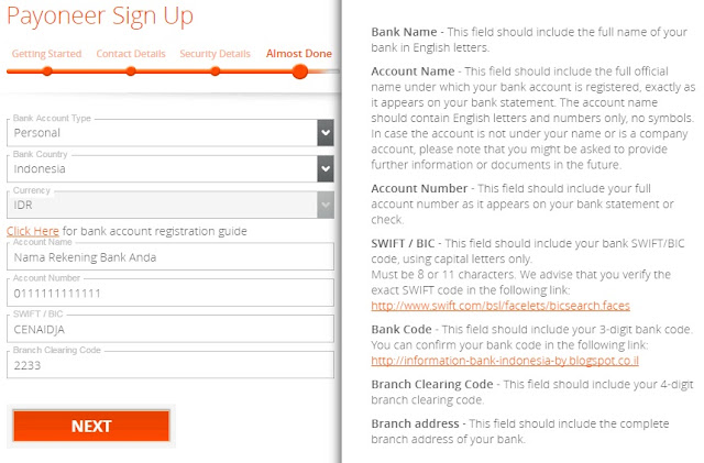 Cara Daftar Payoneer Mastercard Gratis