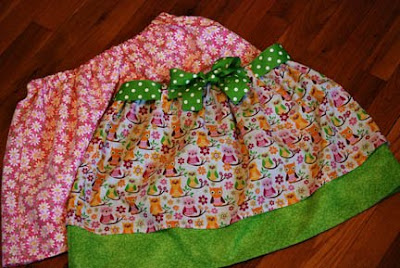 two flower skirts simple skirt tutorial