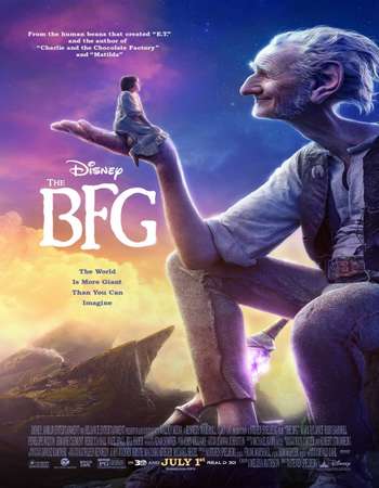 Poster Of The BFG 2016 Dual Audio 130MB HDCAM HEVC Mobile Free Download Watch Online Worldfree4u