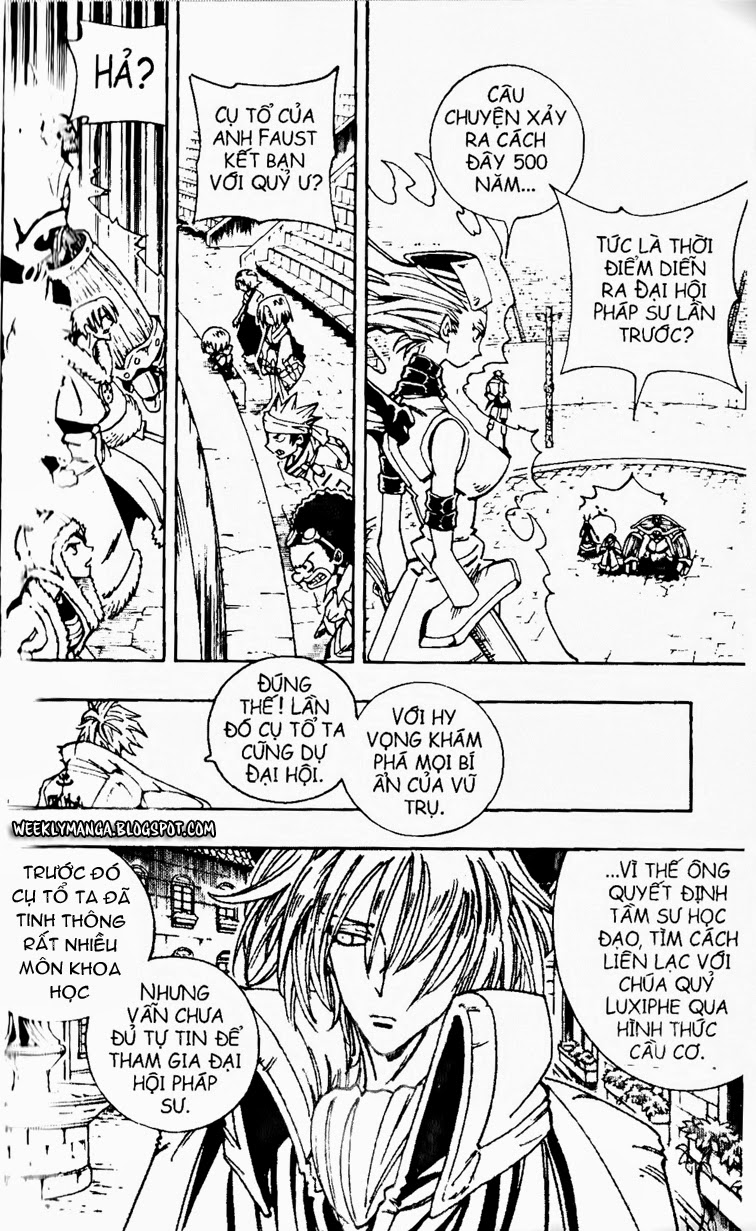 Shaman King [Vua pháp thuật] chap 131 trang 5