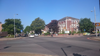 The scene of the crash in 2016