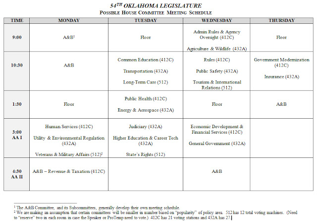 Jason Nelson: House Committee Schedule Set for 2013-2014 Sessions Jason Nelson: House Committee Schedule Set for 2013-2014 Sessions