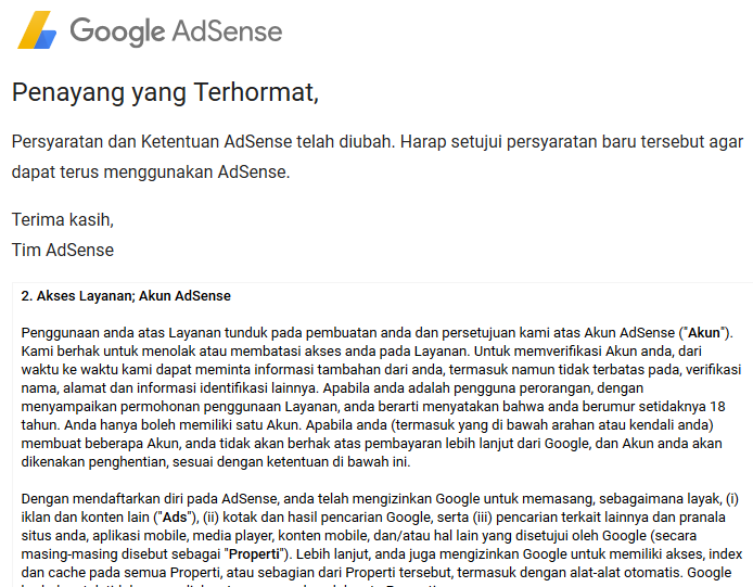 Memahami Persyaratan dan Ketentuan Google AdSense: Panduan Lengkap untuk Penerbit