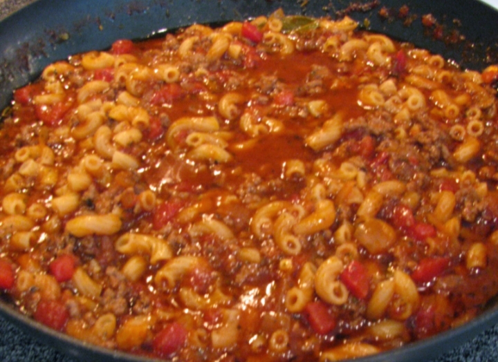 Recipes Cooking Home Hamburger Macaroni Goulash