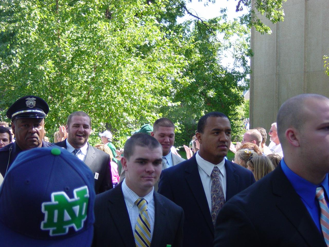 Notre Dame Team Walk - MSU