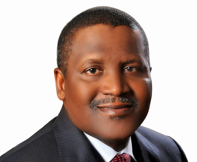 Africaâ€™s richest man and Chairman, Dangote Group, Mr. Aliko Dangote