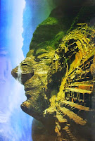 Efecto visual cara Machu Picchu, Perú, Wikia.com, mundoporlibre.com