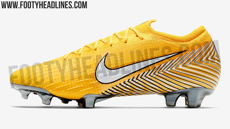neymar yellow boots