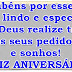 mensagem de aniversario