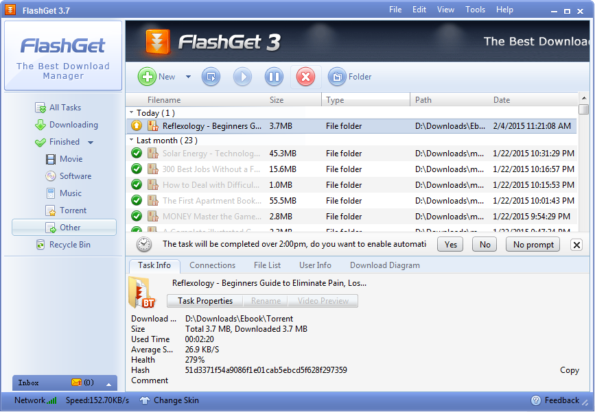 SCARICARE CON FLASHGET