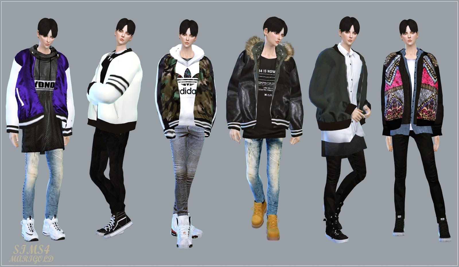 Sims 4 cyberpunk clothes фото 96