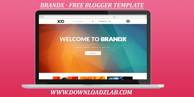 BrandX - Responsive Blogger Template [FREE] Brandx-Blogger-Template