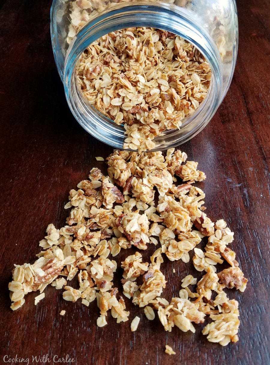 Cooking With Carlee Toasted Coconut Granola
